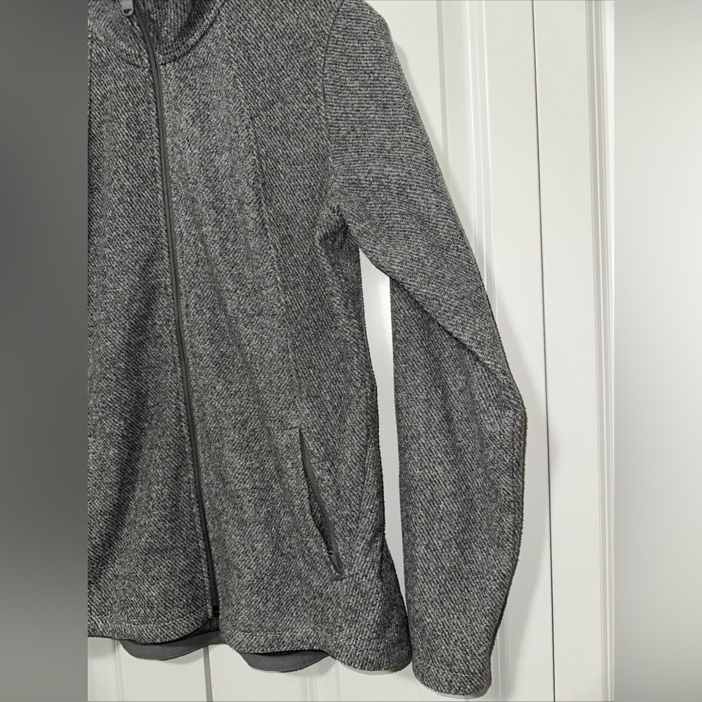 Athleta Stroll Fleece Full Zip Jacket M - Picture 4 of 6